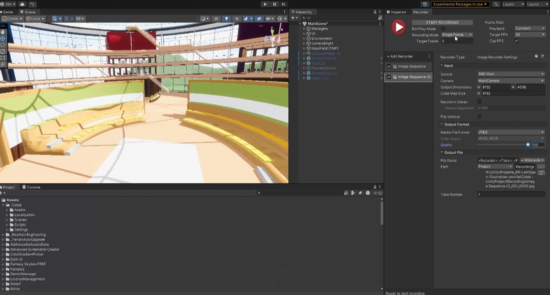 360°-Bilder mit Unity erstellen