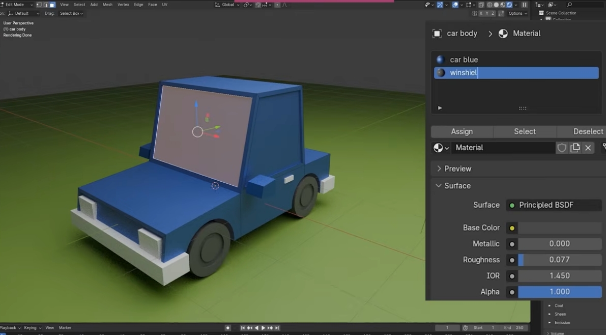 Blender Einführung ins Modellieren 