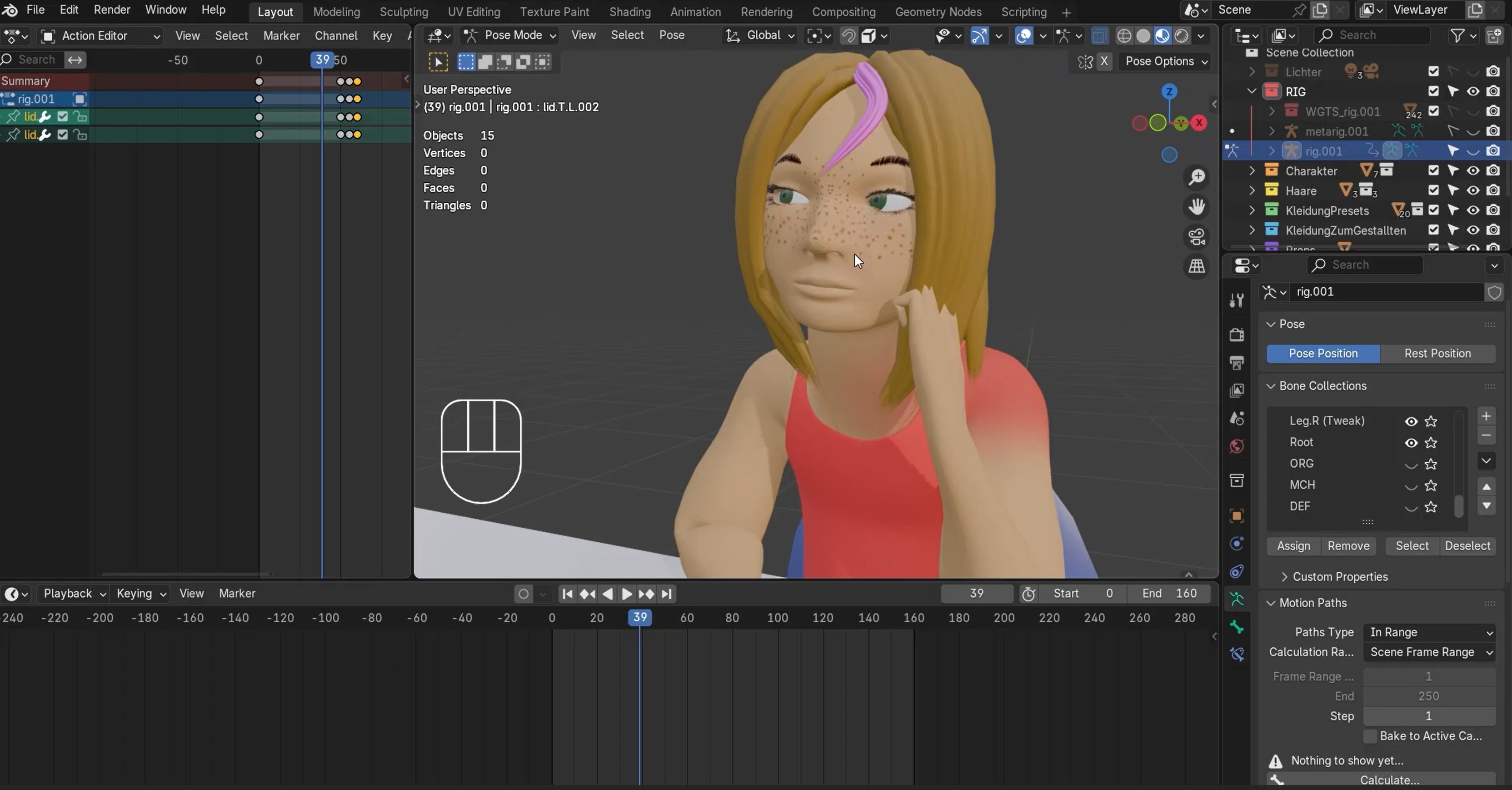 Blender - Teil 6 - Avatar Animieren 